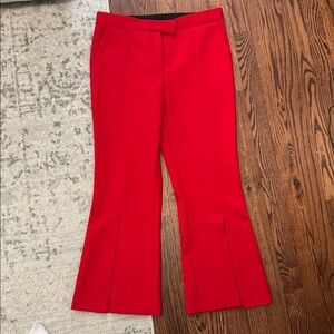 Robert Rodriguez Red and Black Trousers